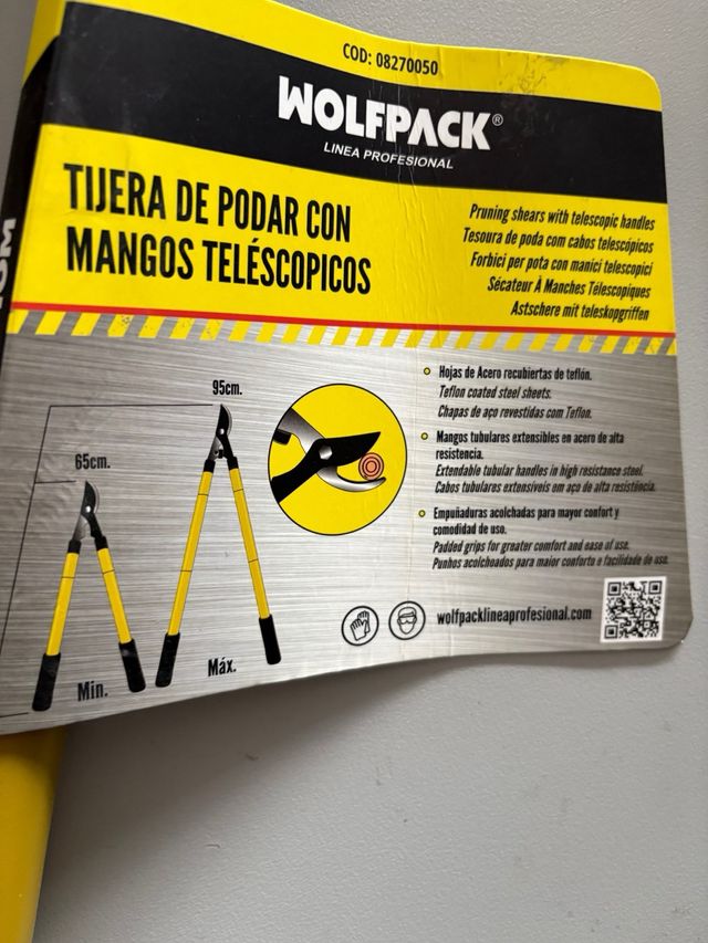 Tijeras de podar profesionales WOLFPACK - miniatura 7