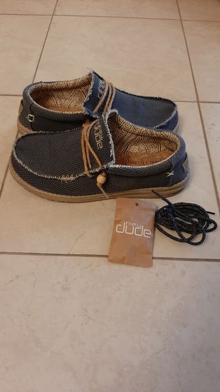 Scarpe Hey Dude blu denim uomo 41