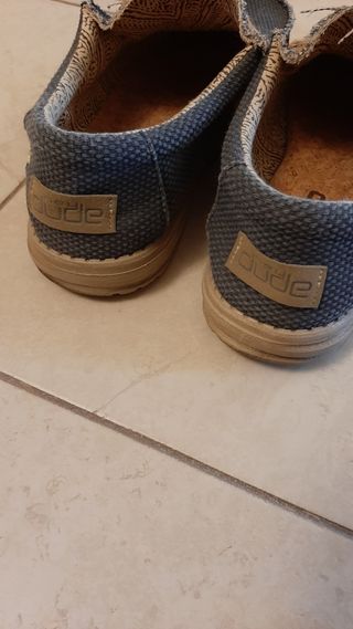 Scarpe Hey Dude blu denim uomo 41