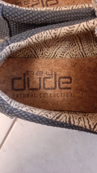 Scarpe Hey Dude blu denim uomo 41