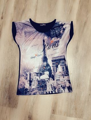 Camiseta Paris Torre Eiffel