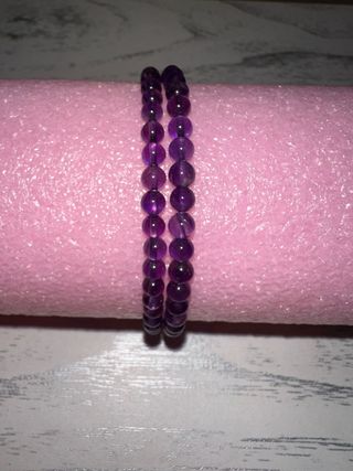 Pulsera Amatista 4mm