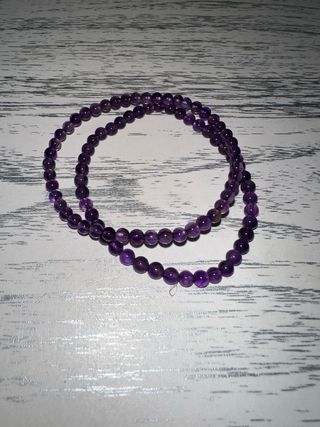 Pulsera Amatista 4mm