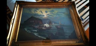 Quadro olio su tela Riccardo Colucci