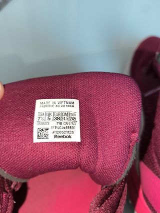 Zapatillas Reebok Moradas
