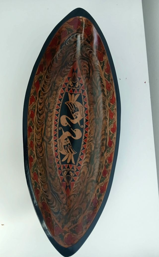 Vassoio etnico in legno