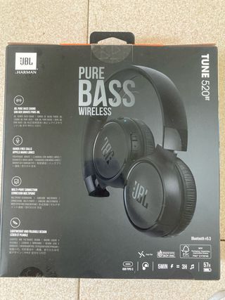 Cascos JBL Tune 520BT Nuevos