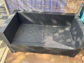 Sillones de terraza negros