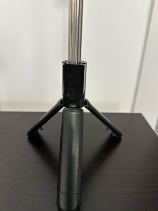 Palo selfie trípode extensible con luz