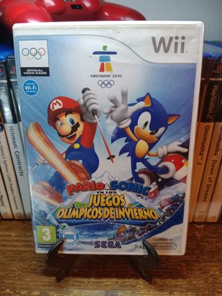 Mario & Sonic Juegos Invierno Wii
