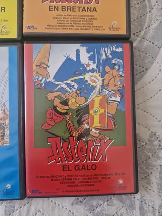 Lote 6 Películas DVD Asterix
