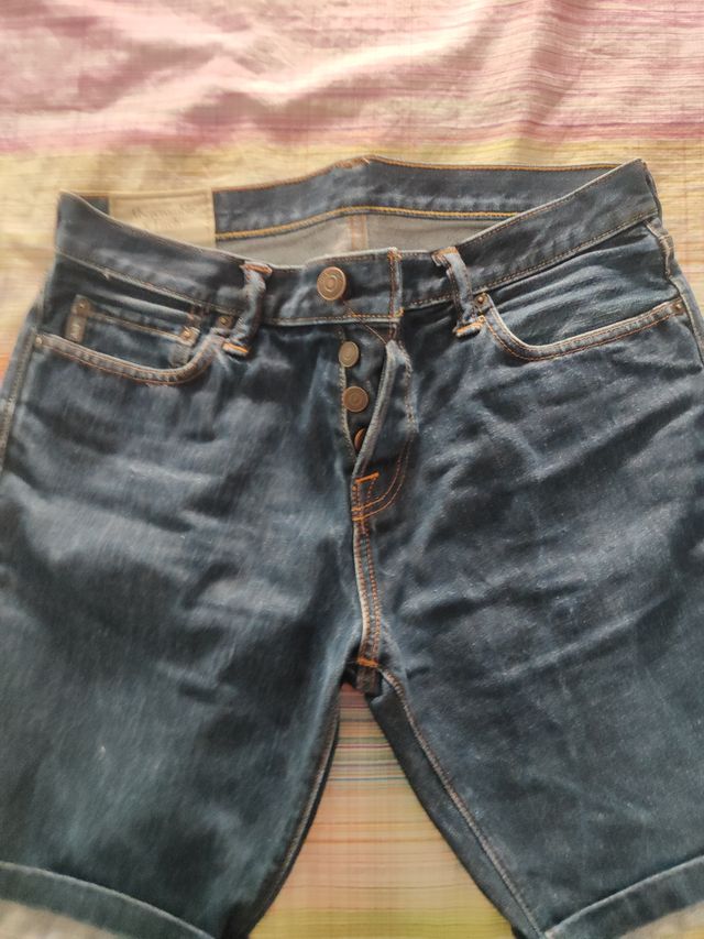 Vaqueros Cortos Abercrombie Hombre Talla M