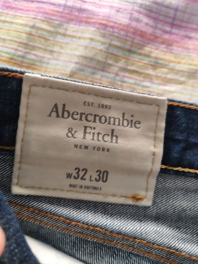 Vaqueros Cortos Abercrombie Hombre Talla M