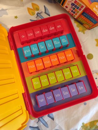 Juego educativo sílabas catalán Diset