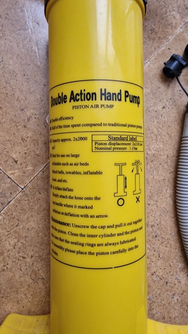 Bomba de aire inflador SOP-X.