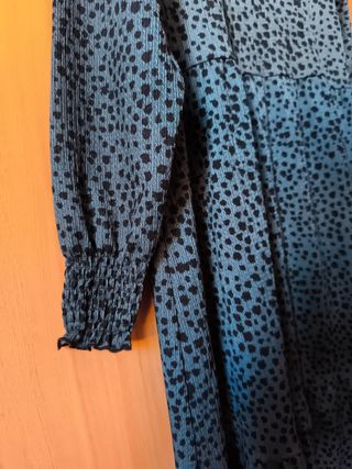 Vestido largo estampado talla S