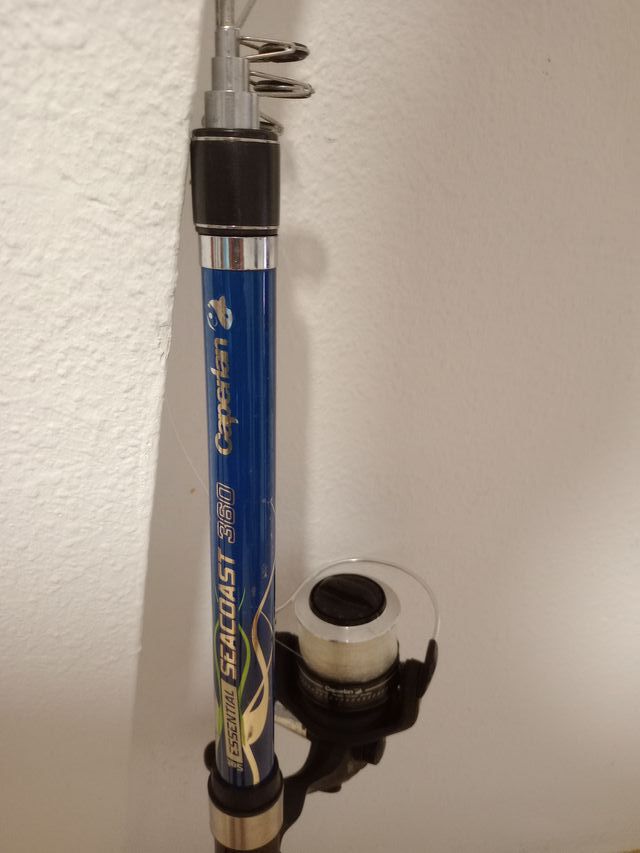 2 Cañas de Surfcasting con Carrete