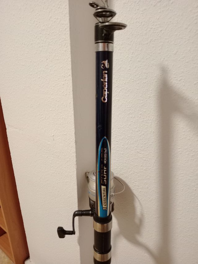 2 Cañas de Surfcasting con Carrete