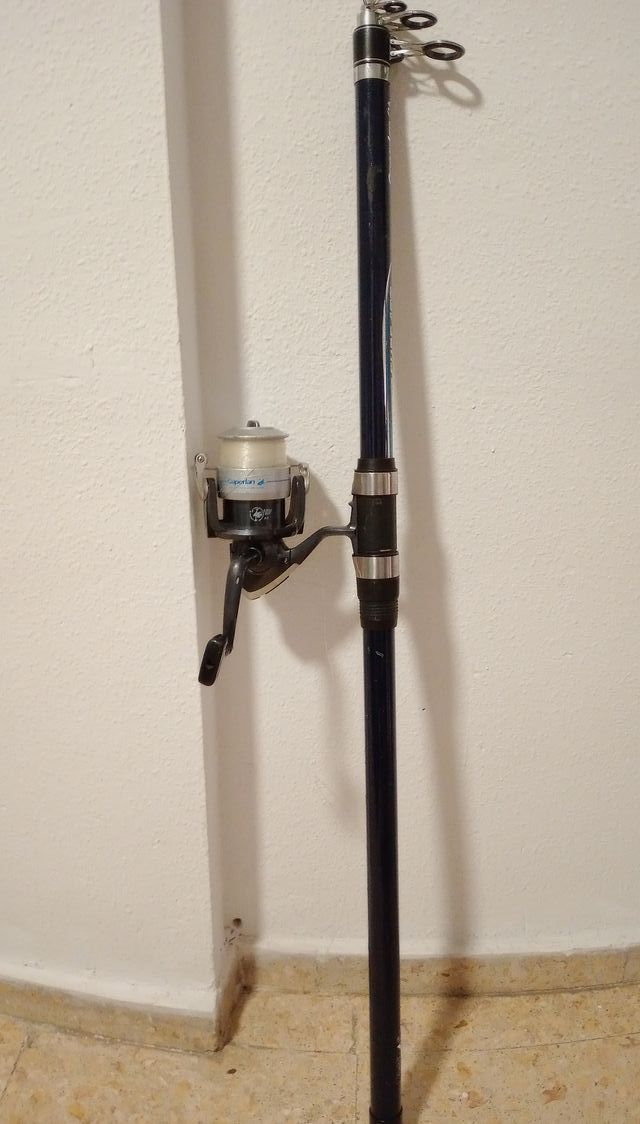 2 Cañas de Surfcasting con Carrete
