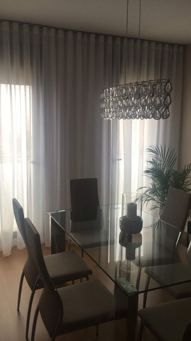 Lámpara Colgante Comedor Cristal y Metal