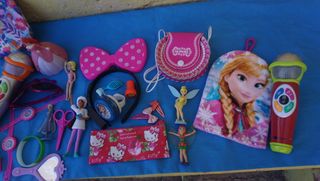  Lote Juguetes Niña: Muñecas, Micrófonos etc