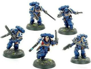 5 Intercesores de Asalto Warhammer 40k