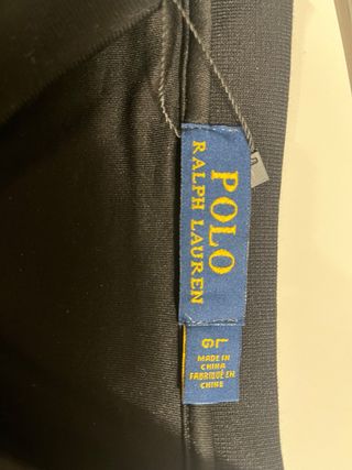 Polo Ralph Lauren Negro Talla L