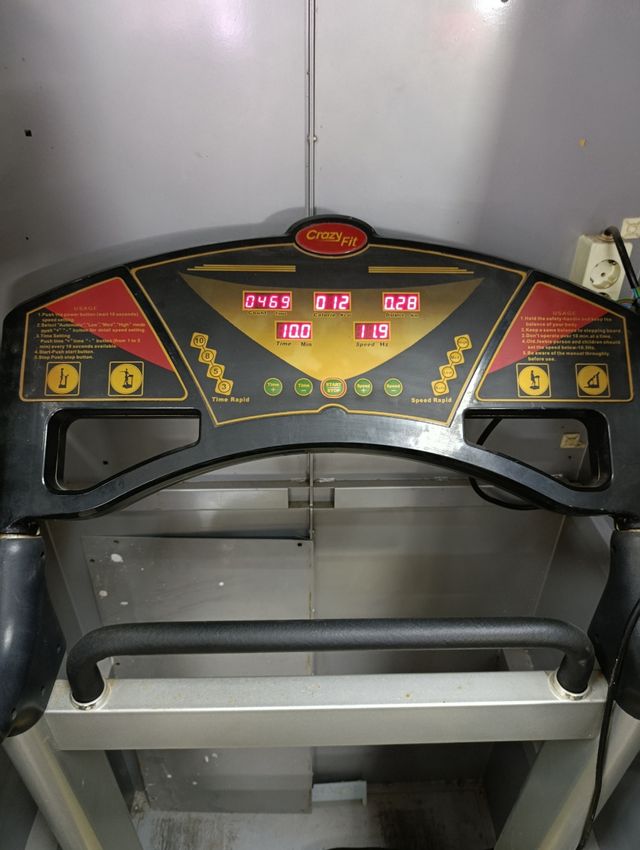 Plataforma Vibratoria Crazy Fit