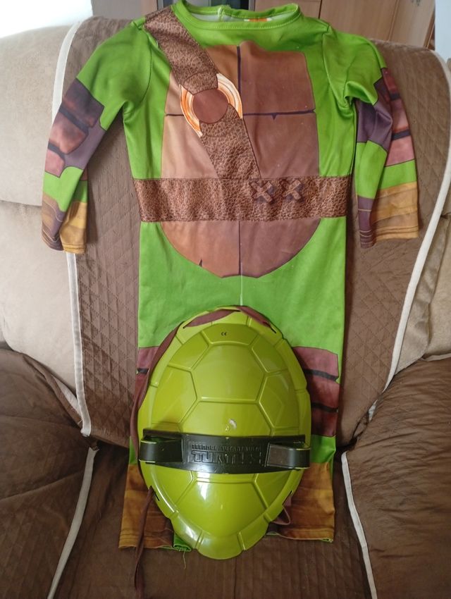 Disfraz Tortuga Ninja Talla 3 a 4 años