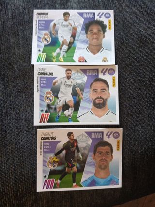 Cromos Xabi Alonso y Lunin Real Madrid
