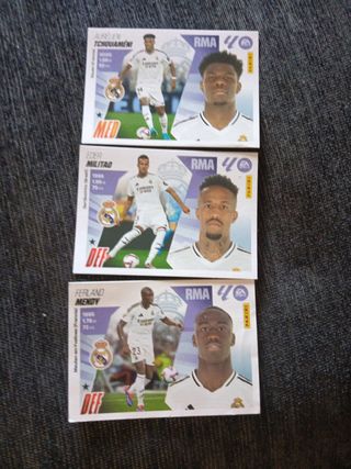 Cromos Xabi Alonso y Lunin Real Madrid