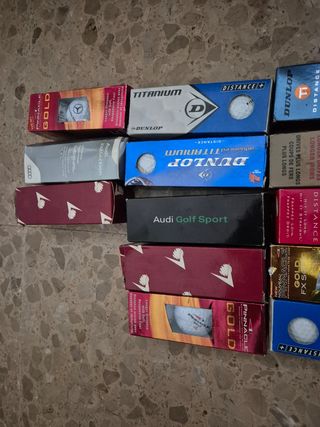 Pack Pelotas Golf Pinnacle, Dunlop, TaylorMade