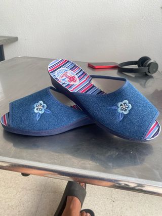 Zapatos Natalia Gil Mujer Azul