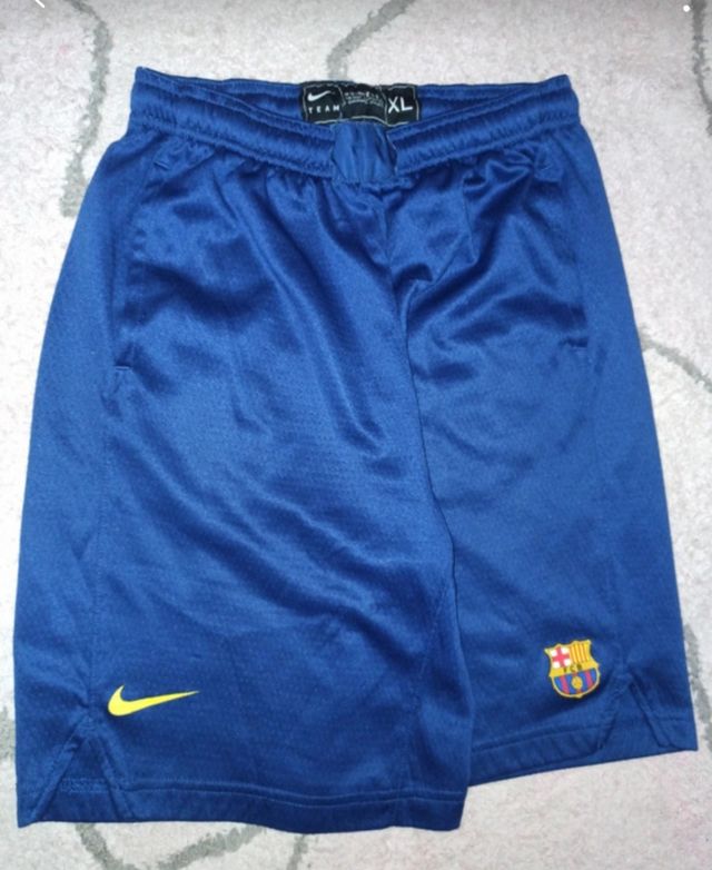 Pantalón Nike FC Barcelona Azul talla XL niño