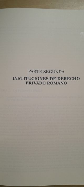 Manual de Derecho romano