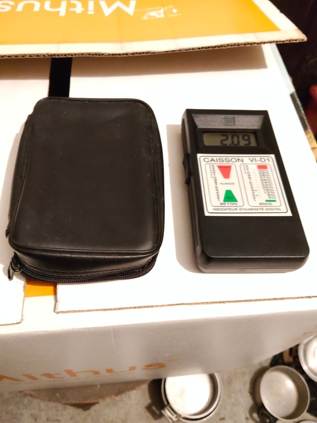 Medidor Humidade Betão Madeira Digital