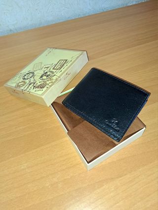 Portafogli Conte Max pelle nero uomo