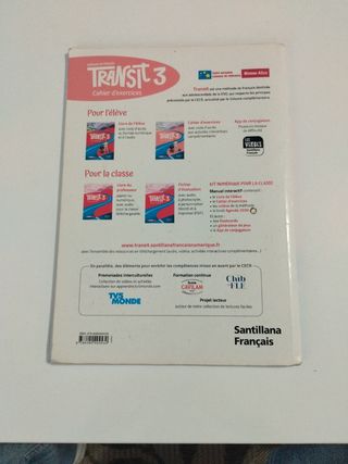 TRANSIT 3 CAHIER D'EXERCICES