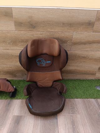 Silla Coche Cybex Juno Fix Gold Marrón