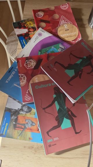 11 libros texto 2 ESO 