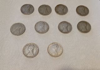 10 Monete Lire 500 Caravelle