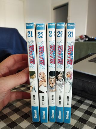 Bleach catala tomos 21, 23, 28, 29 y 31