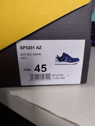 Zapatos de seguridad Paredes Talla 45