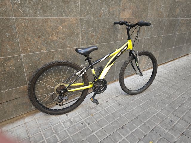 Mountain bike Oregon gialla