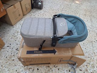 Carrito de bebé Jane color azul y gris
