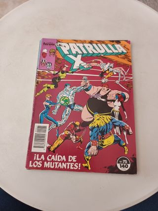 Lote de 3 cómic la patrulla X