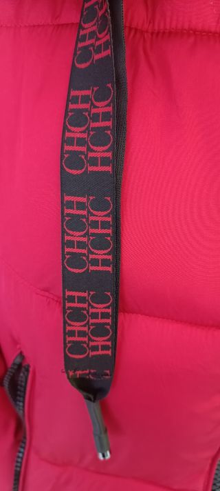Chaquetón rojo talla L