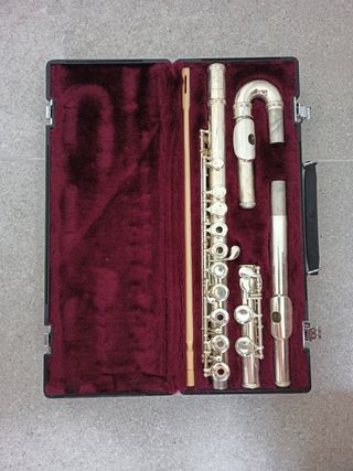 Flauta Travesera Completa con Estuche