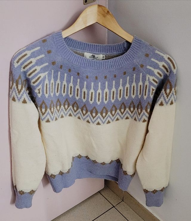 Jersey cuello redondo, talla S