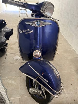 Vespa Sprint Azul